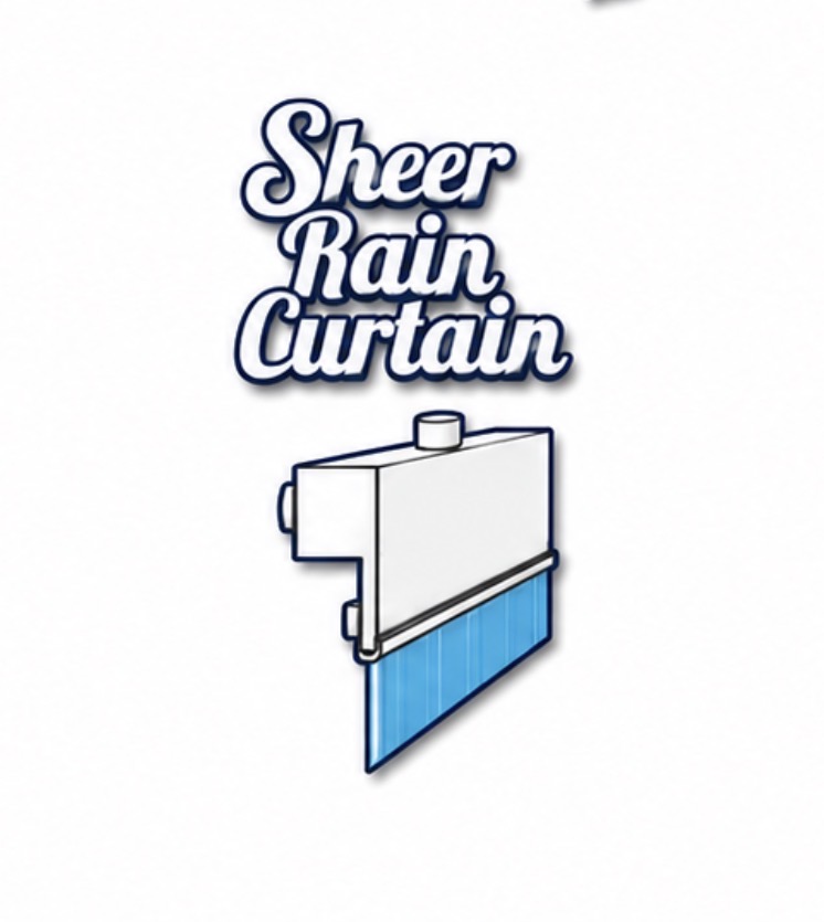Sheer Rain Curtain